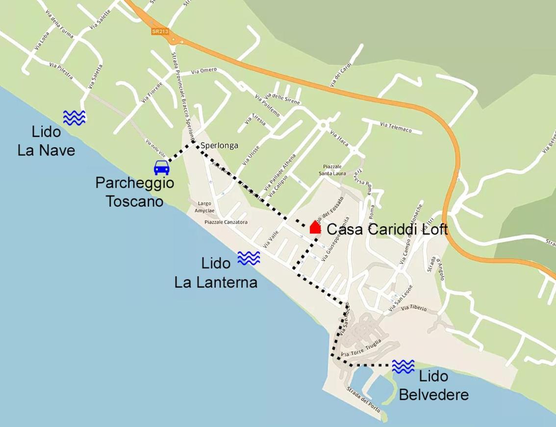 Cariddi Loft Apartment Sperlonga Ngoại thất bức ảnh